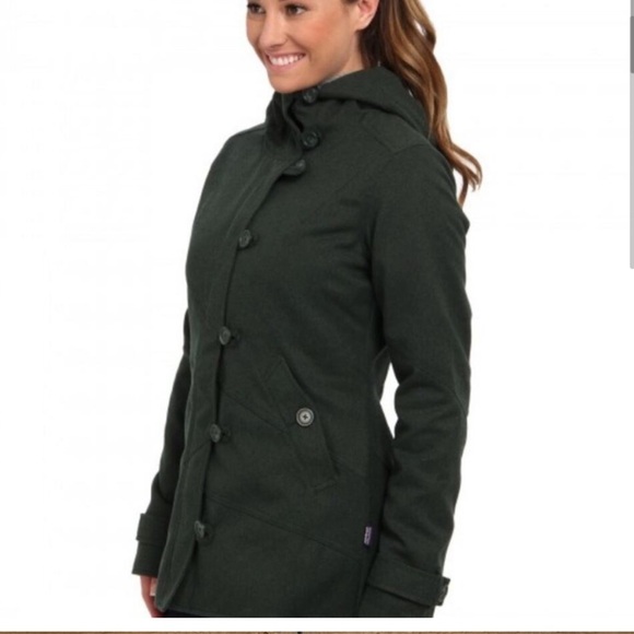 Patagonia Vegabunda Coat Hunter Green M - Picture 2 of 8